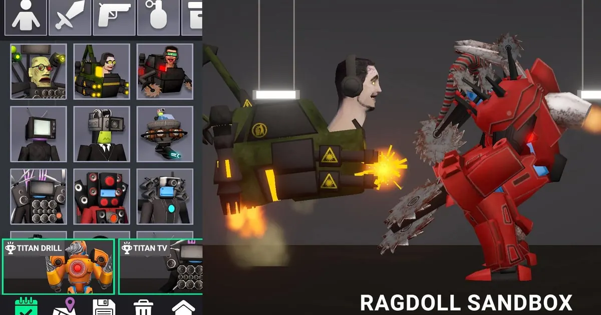 Cover art for Last Play: Ragdoll Sandbox on CrazyGames