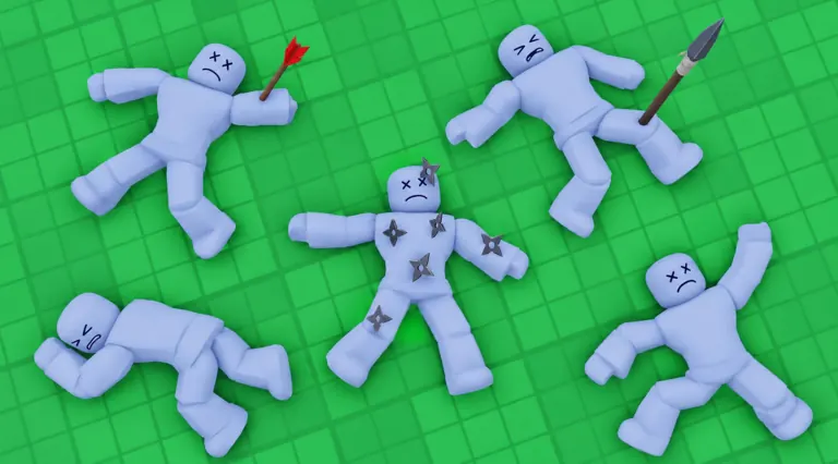 Roblox thumbnail for a Ragdoll Sandbox experience